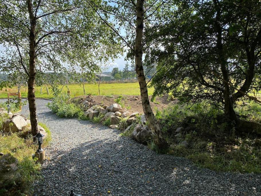 Craigshannoch Luxury 1 Bed Woodland Lodge Hot Tub Kintore Exteriör bild